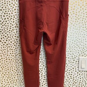 Lululemon Athletica Brown Leggings High Waist Full Length